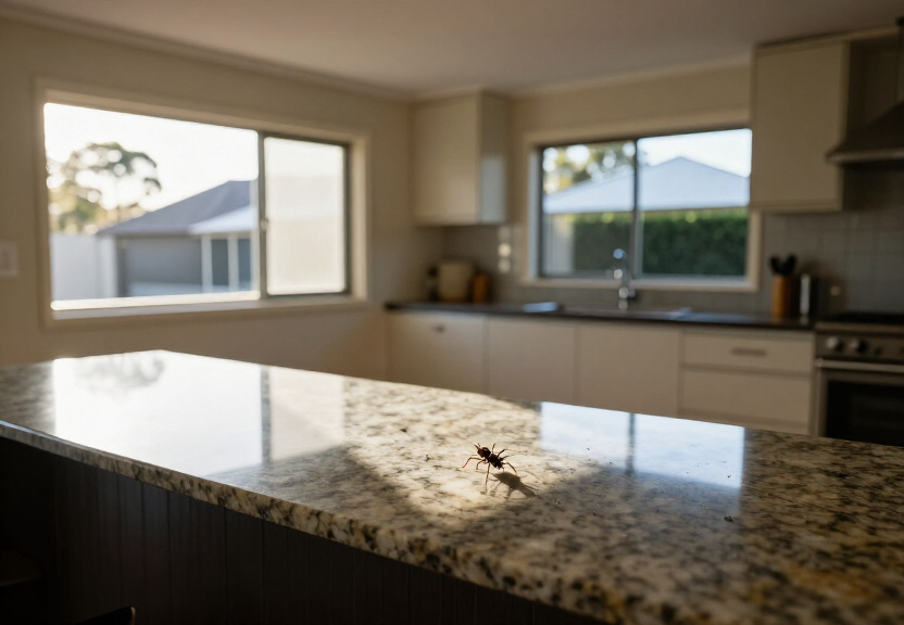 Outdoor area in Dolans Bay after spider control